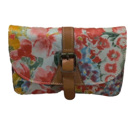 Patricia Nash Tori Spring Printed Leather Mini Crossbody Bag NWOT - Picture 5 of 11